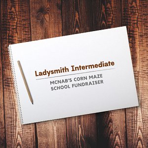Ladysmith Intermediate School fundraising event poster