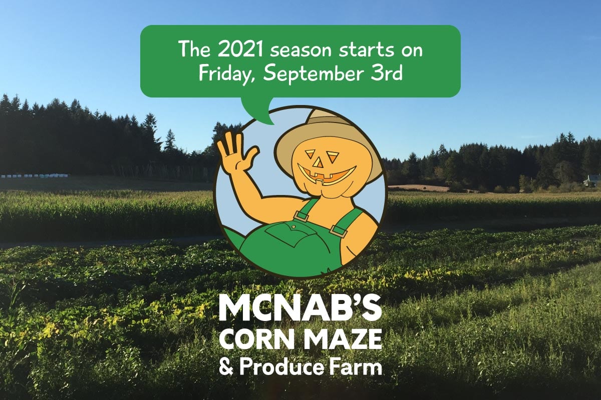 2021 corn maze opens Friday, Sept. 3rd