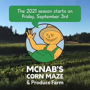 2021 corn maze opens Friday, Sept. 3rd